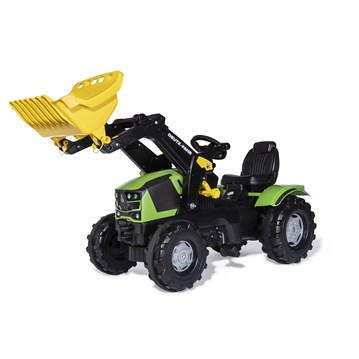 Agrandir l'image de Tracteur à pédales DEUTZ-FAHR 5125  avec chargeur et pneus Image de Tracteur à pédales DEUTZ-FAHR 5125  avec chargeur et pneus