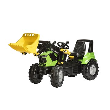 Agrandir l'image de Tracteur à pédales DEUTZ-FAHR 8280 TTV avec chargeur et pneumatiques à air Image de Tracteur à pédales DEUTZ-FAHR 8280 TTV avec chargeur et pneumatiques à air