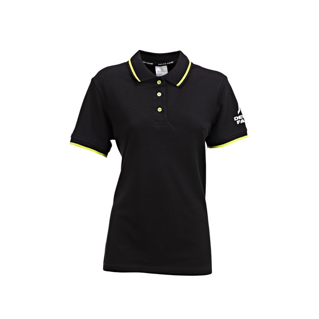 Image de Polo femme noir DEUTZ-FAHR