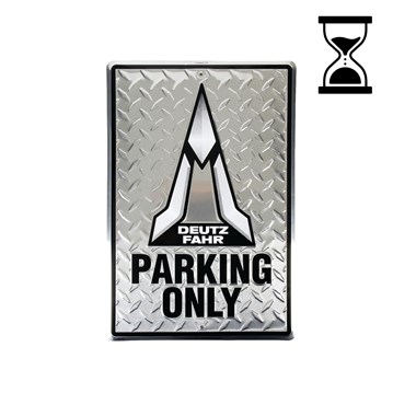 Agrandir l'image de Plaque « Parking only » DEUTZ-FAHR Image de Plaque « Parking only » DEUTZ-FAHR