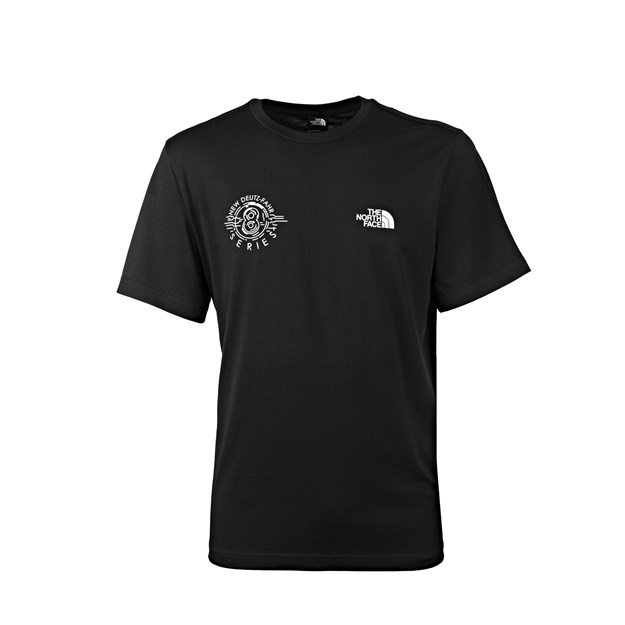 Image de T-shirt noir homme NEW DEUTZ-FAHR 8 Series par THE NORTH FACE