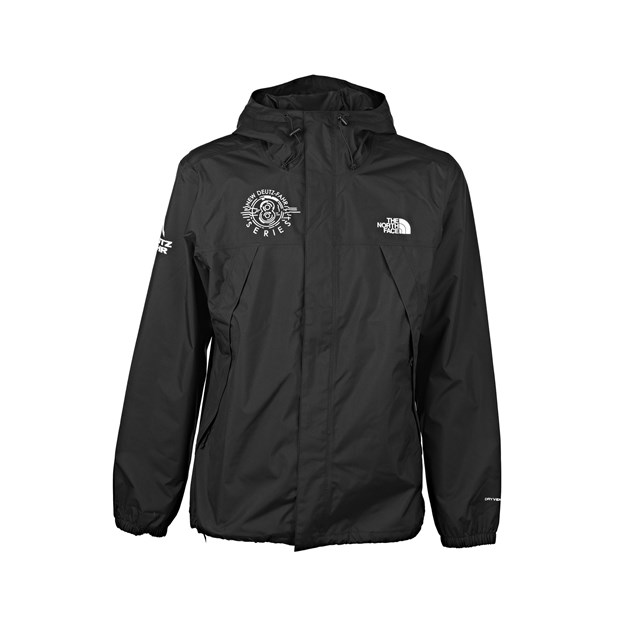 Image de Veste imperméable noire homme NEW DEUTZ-FAHR 8 Series par THE NORTH FACE